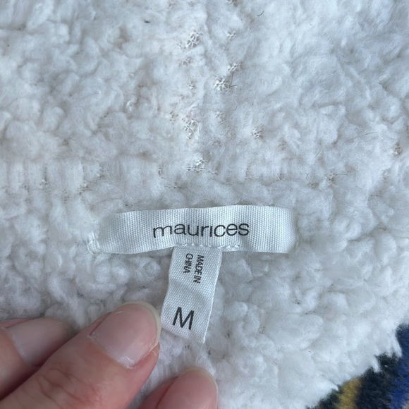 Like new Maurices plaid vest - Picture 6 of 13